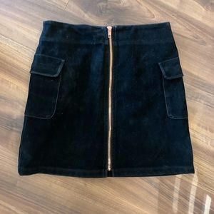 High-waisted skirt